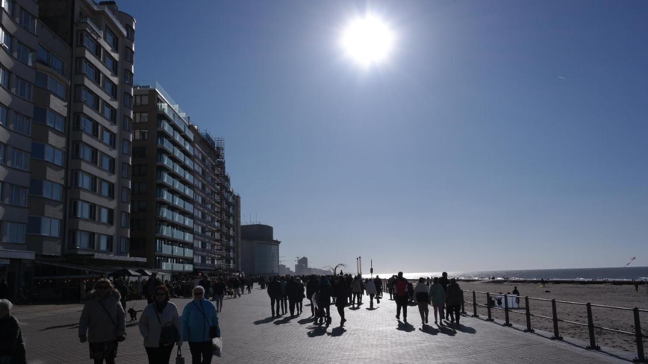 The Rooftop - A Trendy New Apartment With Airconditioning, Large Terrace & Free Parking Ostende Exterior foto